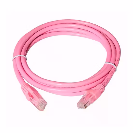 Câble réseau RJ45 U/UTP CAT6, cordon de brassage CAT6A, couleur rouge