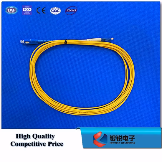 Divers cordons de brassage Cordons de brassage à fibre optique OEM ou ODM Sc/LC/St/FC/MTRJ/E2000/Mu