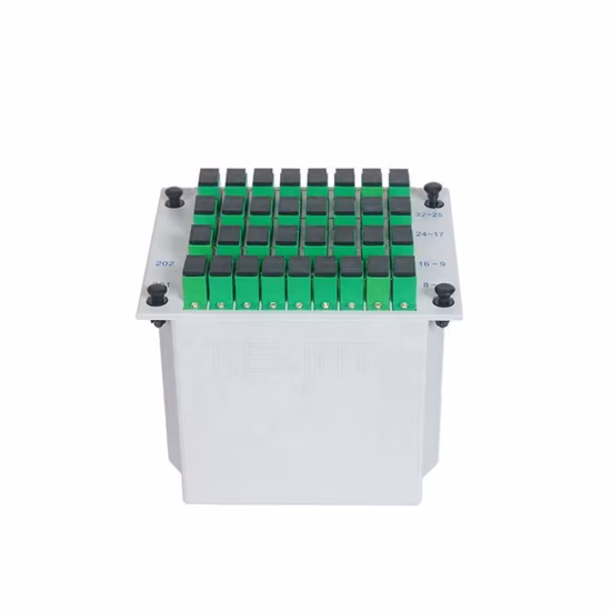Coupleur de Fiber optique FBT à double fenêtre monomode, séparateur conique biconique fondu pour FTTX FTTH Pon LAN CATV